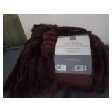 Full Queen size faux fur comforter ...