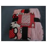 Hello Kitty plush throw...