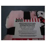 Hello Kitty plush throw...
