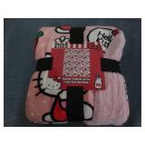 Hello Kitty plush throw...