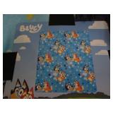Bluey plush throw...