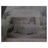 King flannel sheet set...