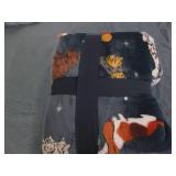 Plush lounge throw...