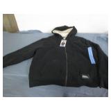 Eddie Bauer L mens lined hoodie...