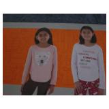 2 Girls Favorite Tee size 4-5...