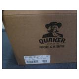 60 Bags of Quaker Rice crisps, Cara...