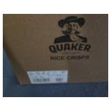 60 Bags of Quaker Rice crisps, Cara...