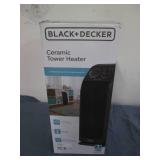 Black n Decker ceramic tower heater...