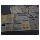 Pack of laminated nursing quick stu...