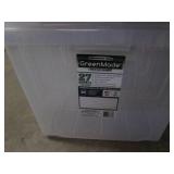 4 Covered File boxes, one is cracke...