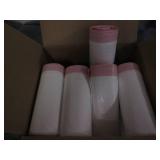 8 Rolls of 13 gallon drawstring bag...