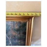 Forest  Landscape with Stream  - Oil on Canvas signed by Morse