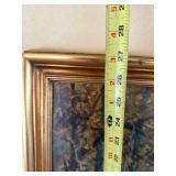 Forest  Landscape with Stream  - Oil on Canvas signed by Morse