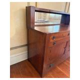 Northwestern Sideboard Buffet with Mirror - Burlington, Iowa - 54.5 in W x 22.5 in D x 33 in H