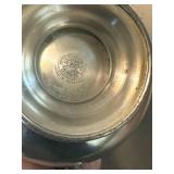 Royal Holland Pewter 4-Piece Tea/Coffee Set on Tray - Made in Holland