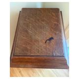 Victrola Console Cabinet With Built-In Record Storage, Curved Legs