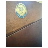 Moosehead 2 Piece Hutch Cabinet - Early American Furniture - 3 Drawers & 2 Doors