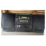 AIWA CA-DW470 CD Carry Component System with 2 Speakers