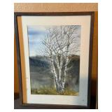 Signed Framed Tree Landscape Prints (Lot of 3)