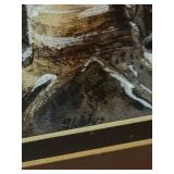 Signed Framed Tree Landscape Prints (Lot of 3)