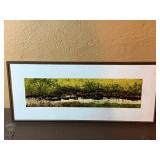 Framed Cityscape Prints - Urban Skyline Duo (Lot of 2)