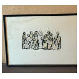 Framed Religious Art Prints  (Lot of 2)