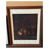 Framed Religious Art Prints  (Lot of 2)