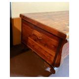 Piedmont Red Cedar Blanket Chest - Cedar Storage Chest with Brass Hardware