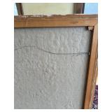 August Molder Abstract Landscape Painting - Thick Impasto on Canvas