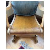 Rocking Chair - Oak Wood Arts & Crafts