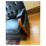 La-Z-Boy Style No. 833 Recliner with Wood Armrests