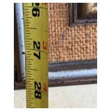 Molder Landscape Painting - Mountain Lake Scene Framed Art 22x28