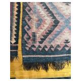Kilim Rugs - Handwoven Geometric Diamond Motifs (Lot of 2)