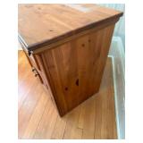 Pennsylvania House Nightstand Wood Cabinet - 2-Drawer, 2-Door Storage