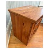 Pennsylvania House Nightstand Wood Cabinet - 2-Drawer, 2-Door Storage