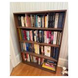 Bookcases -Lot of 2 Brown Wood 4-Shelf - Books Not Included