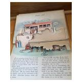 Large Teddy Bear, McLoughlin Bros. The Jolly Jump-Ups Favorite Nursery Stories - 1912 Vintage Children