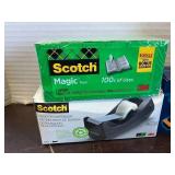 Scotch Tape and Dispenser, Swingline Stapler and Staples