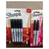 Black Sharpie Markers