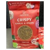HOMTIEM Crispy Garlic & Onion Tomyum - Spicy, 3.5 oz (100 g) Non-GMO Vegan