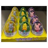 PEZ Candy Easter Eggs Assorted Bunny, Duck & Chick Dispensers - 9-Pack