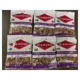 Diamond of California Finely Diced Pecans 2.25 oz (64 g) Per Bag - 6 Bags