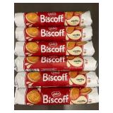Lotus Biscoff Vanilla Flavor Sandwich Cookies - 6 Packs (Lot of 6)