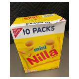 Mondelez Mini Nilla Wafers 10-Pack (28 g Each) Net Wt 280 g