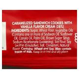 Lotus Biscoff Vanilla Flavor Sandwich Cookies - 6 Packs (Lot of 6)