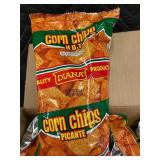 DIANA Corn Chips Picante 24-Bag Snack Pack - Spicy BBQ Flavor Bulk Carton
