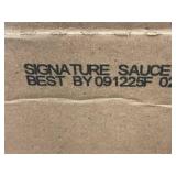 Sauce Craft Signature Tangy Honey Mustard BBQ Dipping Sauce Cups - 96x Bulk Box