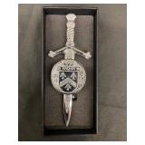 Kilt Emporium Sgian Dubh Dagger with Crest Shield in Box - Decorative Display