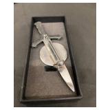 Kilt Emporium Sgian Dubh Dagger with Crest Shield in Box - Decorative Display
