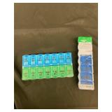 Equate XL Weekly Planner Pill Organizer - Large Compartments, Snap-Close Lids